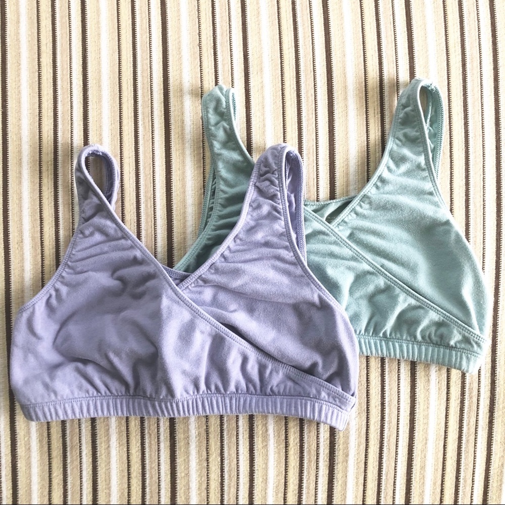 $5 w/bundle Duluth Trading Organic Cotton Bras XS
